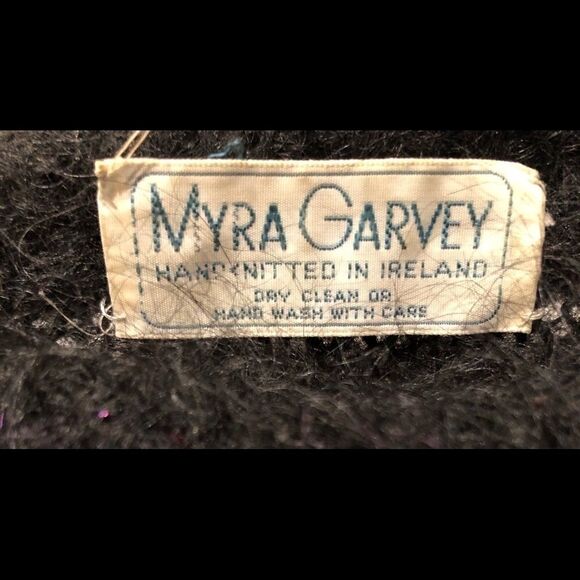 VINTAGE Myra Garvey Hand Knitted Ireland Sweater - Picture 7 of 7